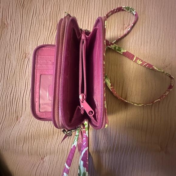 Vera Bradley All-In-One Crossbody Mini Bag in Julep Tulip - Picture 3 of 6